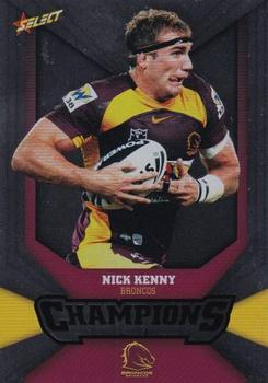 2011 NRL Champions - Silver Parallel #SP10 Nick Kenny Front